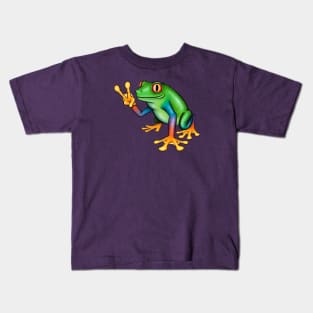 Peace Frog Kids T-Shirt